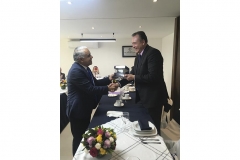 Entrega de reconocimientos al Comité Organizador  de la XXXIII Convención Internacional de Minería