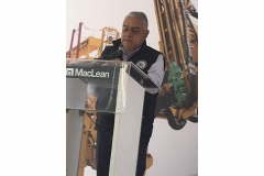 El Ingeniero Salvador García, Presidente del CDN de la AIMMGM, participó en la inauguración de la fábrica de equipos para minería subterránea de MacLean Engineering  el 24 de febrero del 2020 en Querétaro. El acto contó con la presencia de Don MacLean, fundador de MacLean Engineering y Francisco Quiroga,  Subsecretario de Minería del Gobierno Federal, entre otras personalidades.