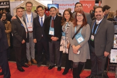 Inauguración del stand del Pabellón de México