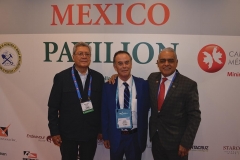 Inauguración del stand del Pabellón de México