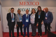 Inauguración del stand del Pabellón de México