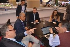 Reuniones de trabajo durante el PDAC.