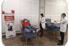 Exitosa campaña de donación de sangre encabezada por el Distrito Sonora