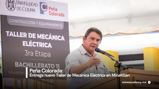Peña Colorada entrega nuevo Taller de Mecánica Eléctrica en Minatitlán
