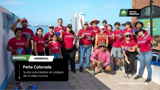 Peña Colorada impulsa recuperación ambiental en Manzanillo
