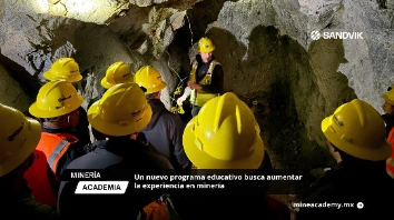 Sandvik impulsa un programa global de posgrado para formar ingenieros con visión integral de la minería